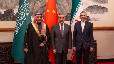China, Saudi Arabia, Iran