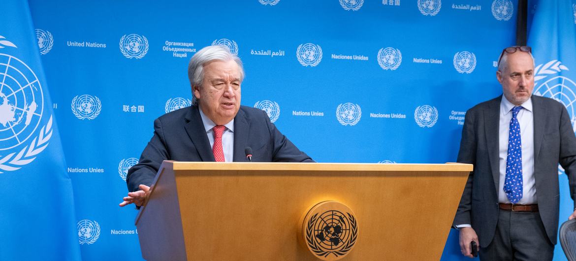 UN chief urges Gaza ceasefire, slams Palestinian collective punishment