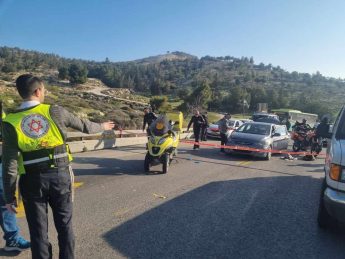 Two Shin Bet officers injured in shooting attack in al-Khalil
