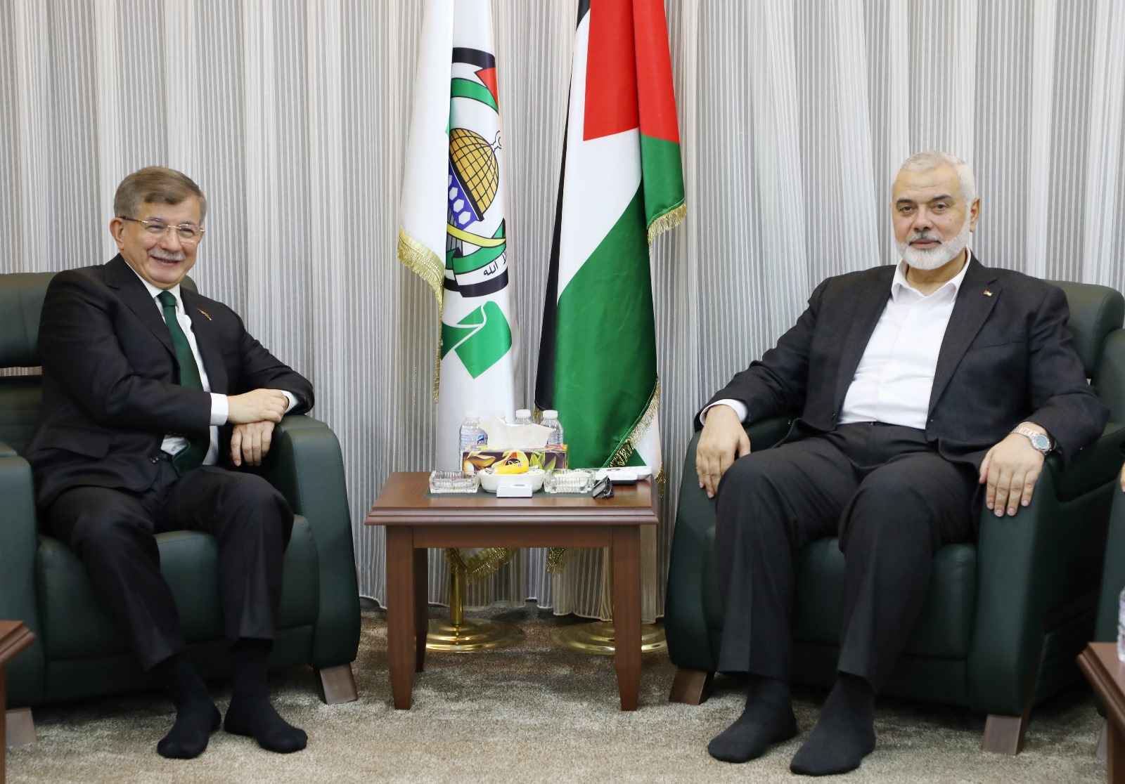 Hamas chief meets head of Turkiye's Future Party