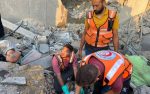 Three Gaza aid workers killed in Israeli air strike